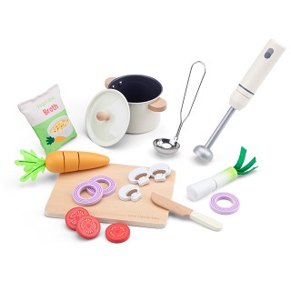 Play food - soup making set